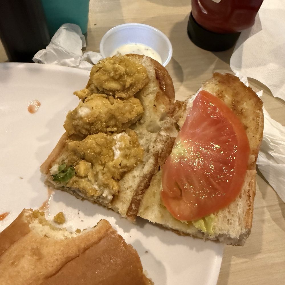 Shelley's - Oyster poor boy - Seafood Near Me - Rockport, Texas Shelley's - Oyster poor boy - Seafood Near Me - Rockport, Texas