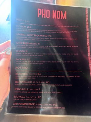 Menu photo 1 Pho Nom San Diego, CA Menu photo 1 Pho Nom San Diego, CA