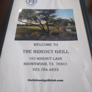 The Hideout Grill - American Near Me - Brownwood, Texas The Hideout Grill - American Near Me - Brownwood, Texas