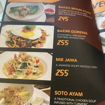 Warung Kapitolyo - Menu 2025 - Indonesian Near Me - Manila, NCR