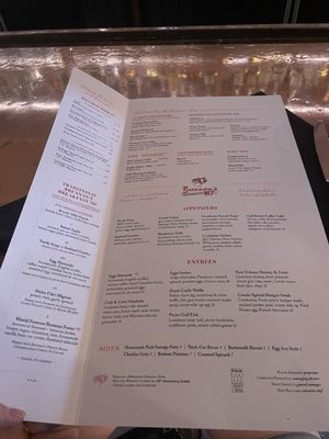 Menu photo 1 Brennan's New Orleans, LA Menu photo 1 Brennan's New Orleans, LA