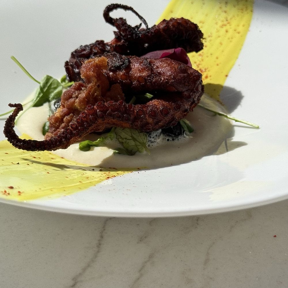 Splashes Restaurant - Crisp Spanish Octopus - New American Near Me - Laguna Beach, California Splashes Restaurant - Crisp Spanish Octopus - New American Near Me - Laguna Beach, California