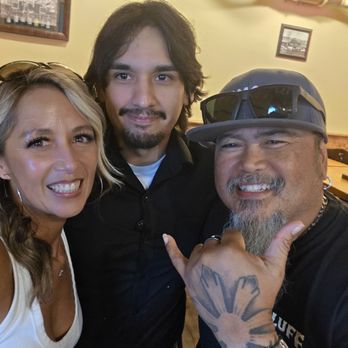 Saltgrass Steak House - Us and our amazing bartender Israel. - Steakhouses Near Me - Laughlin, Nevada Saltgrass Steak House - Us and our amazing bartender Israel. - Steakhouses Near Me - Laughlin, Nevada