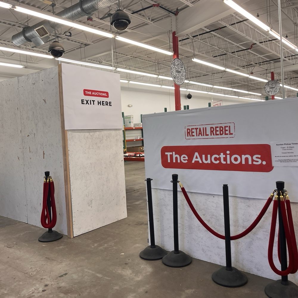 Retail Rebel - Auctions entrance - Discount Store Near Me - Olathe, Kansas Retail Rebel - Auctions entrance - Discount Store Near Me - Olathe, Kansas