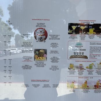 Shogun Restaurant - Menu - Japanese Near Me - La Verne, California