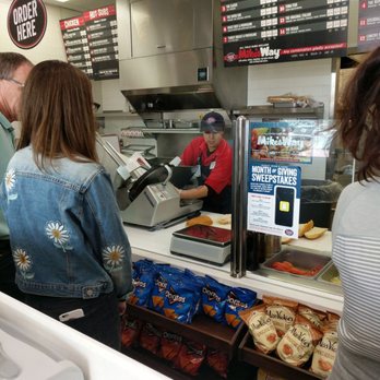 Jersey Mike's Subs - We love visiting Michelle because she treats us as regulars and asks us how were doing. - Fast Food Near Me - Cerritos, California Jersey Mike's Subs - We love visiting Michelle because she treats us as regulars and asks us how were doing. - Fast Food Near Me - Cerritos, California
