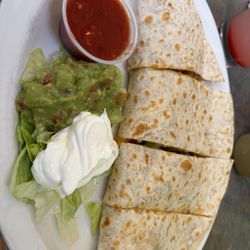 Noe Jose Cafe - Chorizo breakfast quesadilla