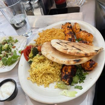 Olive Leaves Mediterranean Cuisine - Grilled chicken kabob - Mediterranean Near Me - Highland, Indiana