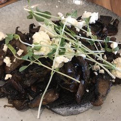 Gamble And Brown - Mushroom bruschetta on dark rye