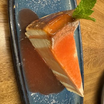 Korner 67 - Ricotta cheesecake with guava syrup - Cocktail Bars Near Me - Miami Lakes, Florida