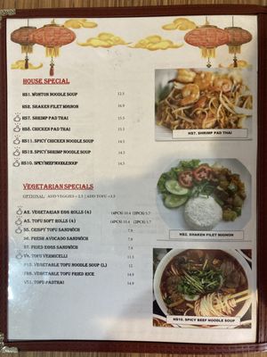Menu photo 8 Pho Van Noodles & Grill Houston, TX