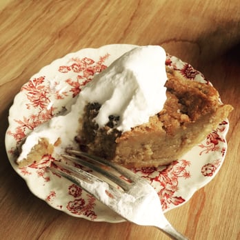 Sister Pie - Salted Maple pie with whipped cream - Desserts Near Me - Detroit, Michigan Sister Pie - Salted Maple pie with whipped cream - Desserts Near Me - Detroit, Michigan