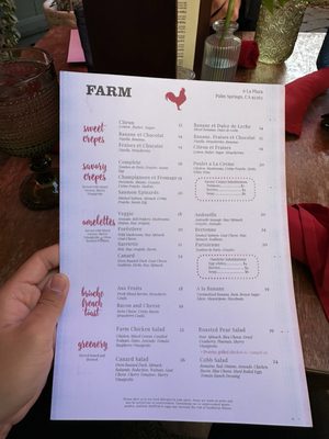 Menu photo 6 FARM Palm Springs, CA