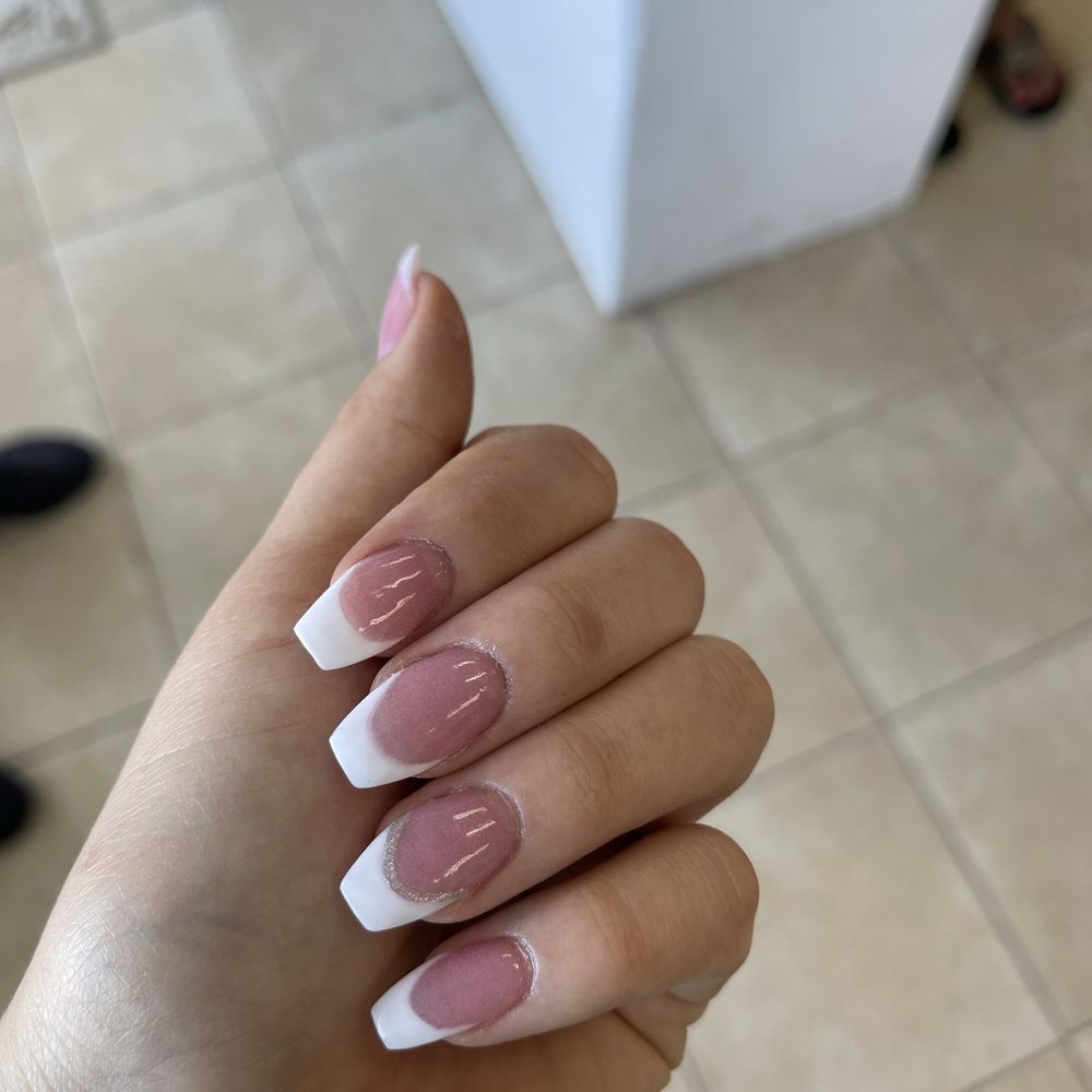 Kathy Nails Spa - Wonderful French tips - Nail Salons Near Me - Winter Haven, Florida