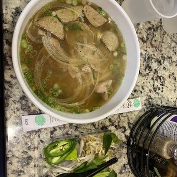 Pho District - 13. Sliced Steak & Meatball Pho - Vietnamese Near Me - Beavercreek, Ohio