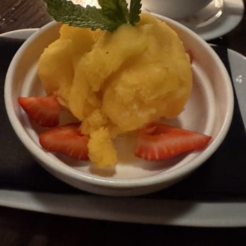 Heirloom - Mango sorbet - Salad Near Me - Reston, Virginia Heirloom - Mango sorbet - Salad Near Me - Reston, Virginia