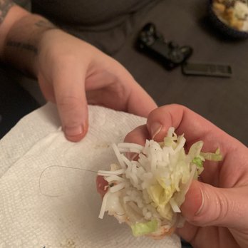 Pho Saigon Bangkok Restaurant - Human hair in our fresh roll. - Vietnamese Near Me - Toronto, Ontario