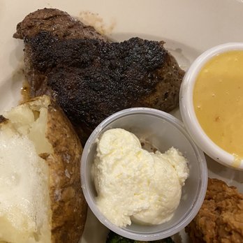 O'Charley's Restaurant & Bar - My burnt steak - American Near Me - Glen Allen, Virginia