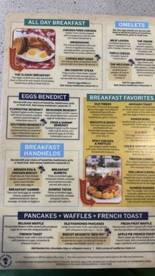 Menu photo 4 Beachside Diner St. Augustine, FL