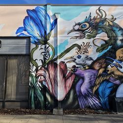 Wide Open Walls Sacramento - Wide Open Walls mural at the R St