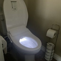 My newly installed Bidet Toilet Seat... My newly installed Bidet Toilet Seat...