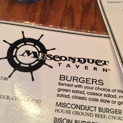 Menu photo 7 Misconduct Tavern Philadelphia, PA