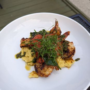 Heirloom MKE - Shrimp with polenta - the shrimp were cooked perfectly! - Food Trucks Near Me - Milwaukee, Wisconsin