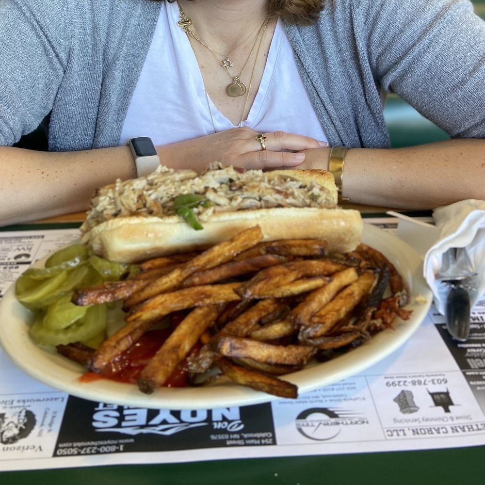 Turkey bomb. Homemade fries. So good.