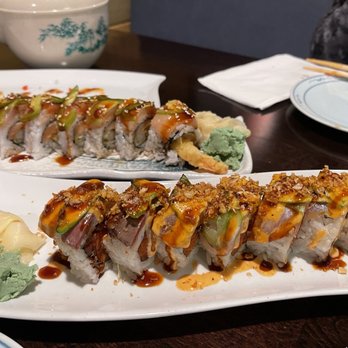 BF Miyabi - Black Dragon in the front, High 5 in the back - Sushi Bars Near Me - Roseville, California BF Miyabi - Black Dragon in the front, High 5 in the back - Sushi Bars Near Me - Roseville, California