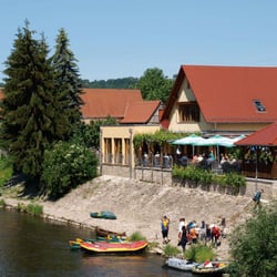 Thüringer Weingut Zahn - Unsere Terrasse