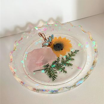 AWESUMSAUCE - Ashtray/jewelry tray/crystal tray - Paint & Sip Near Me AWESUMSAUCE - Ashtray/jewelry tray/crystal tray - Paint & Sip Near Me
