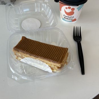 Fortuna Bakery & Café - Caramel milhojas - Latin American Near Me - St. Cloud, Florida Fortuna Bakery & Café - Caramel milhojas - Latin American Near Me - St. Cloud, Florida