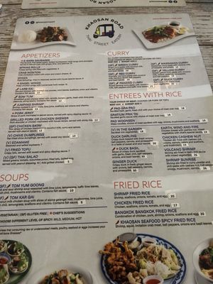 Menu photo 3 Khaosan Road Coral Gables, FL Menu photo 3 Khaosan Road Coral Gables, FL