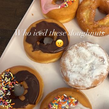 Dunkin' - I wish I would have checked the donuts before coming home! They lacked any icing, and were old tasting - Donuts Near Me - Key West, Florida Dunkin' - I wish I would have checked the donuts before coming home! They lacked any icing, and were old tasting - Donuts Near Me - Key West, Florida