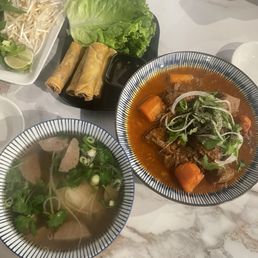 Beef Stew/Bo Kho , meatballs pho and Egg Rolls! MUST GET THE BEEF STEW WITH FRENCH BREAD Beef Stew/Bo Kho , meatballs pho and Egg Rolls! MUST GET THE BEEF STEW WITH FRENCH BREAD