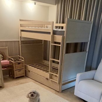 Pottery Barn Kids - Looks nice from far away, but for over $3,200 with the trundle and mattresses, it is absolutely not worth the quality. - Furniture Stores Near Me - Coral Gables, Florida Pottery Barn Kids - Looks nice from far away, but for over $3,200 with the trundle and mattresses, it is absolutely not worth the quality. - Furniture Stores Near Me - Coral Gables, Florida