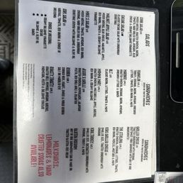 Menu Menu
