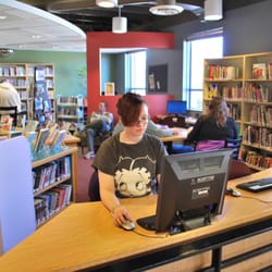 Natrona County Library - NCPL's Teen Zone is located on the Mezzanine level of the library, above the Tech Center.