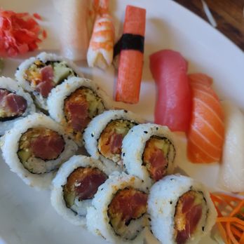 Captain Hook's - Lunch special with spicy tuna roll - Sushi Bars Near Me - Cape Coral, Florida