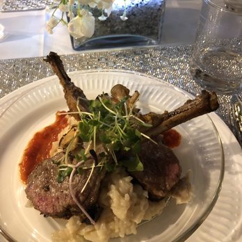 DMH and Company - Lamb Chops & Mushroom Risotto - Caterers Near Me