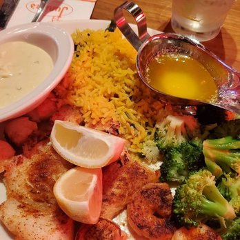 Junior's Restaurant & Bakery - Grilled Seafood Platter - American Near Me - New York, New York Junior's Restaurant & Bakery - Grilled Seafood Platter - American Near Me - New York, New York