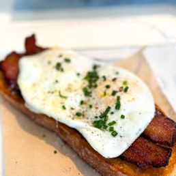 Bacon and Egg Toast