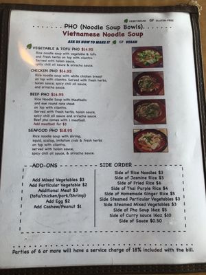 Menu photo 1 Love Eat Thai Brevard, NC