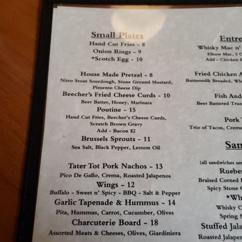 The Whisky Bar - Menu - Scottish Near Me - Seattle, Washington The Whisky Bar - Menu - Scottish Near Me - Seattle, Washington