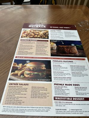 Menu photo 2 Outback Steakhouse Orlando, FL
