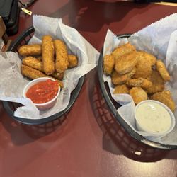 My Neighbors' Pub - Fried pickles and mozzarella sticks