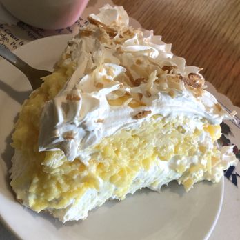 Norske Nook - Coconut pineapple dream pie - Breakfast & Brunch Near Me - Osseo, Wisconsin Norske Nook - Coconut pineapple dream pie - Breakfast & Brunch Near Me - Osseo, Wisconsin