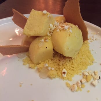 Uchiko Austin - Sweet Corn Sorbet @ Uchiko - Sushi Bars Near Me - Austin, Texas