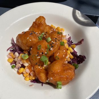 Upstream Brewing - Korean Fried Cauliflower - Bars Near Me - Omaha, Nebraska