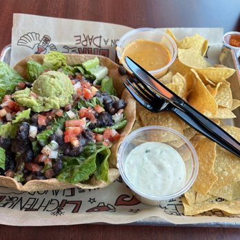 Tijuana Flats - Black bean salad and side of queso - Tex-Mex Near Me - Cary, North Carolina Tijuana Flats - Black bean salad and side of queso - Tex-Mex Near Me - Cary, North Carolina